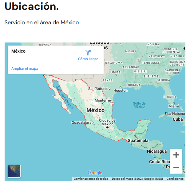 Que incluye - Mapa de Ubicación